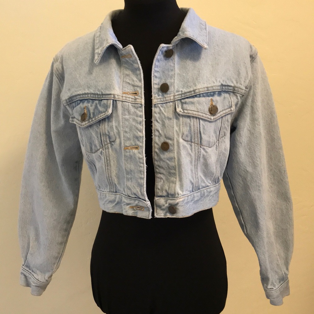 Denim Crop Jacket
